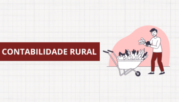 Ilustração de contabilidade rural